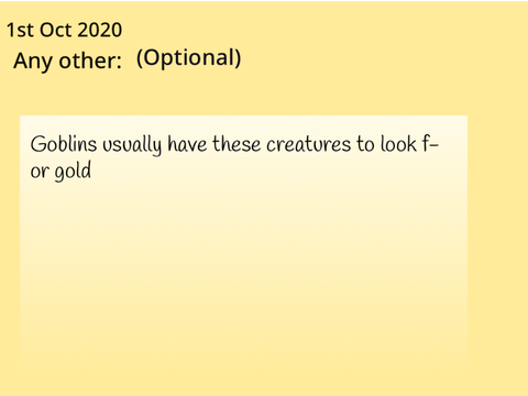 Care of Magical Creatures H.W. Completed