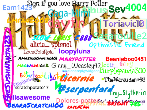 Tu aimes Harry Potter ?? Alors signe !!!  remix