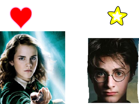 harry or hermoine!!!!