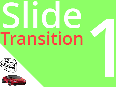 Remixable Slide Transition #1