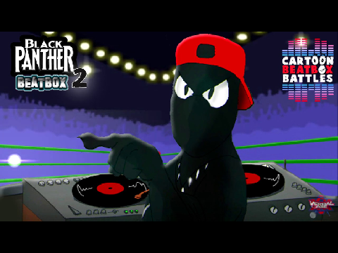 Cartoon Beatbox Battles - Black Panther Beatbox Solo 2 (Forever Played)