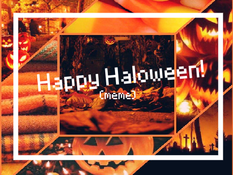 Happy halloween friendos~Meme