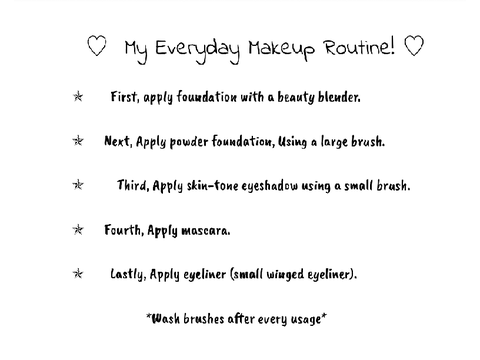 My Everyday Makeup routine!