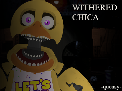 Withered Chica Vector