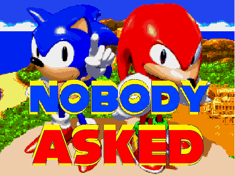 Nobody asked