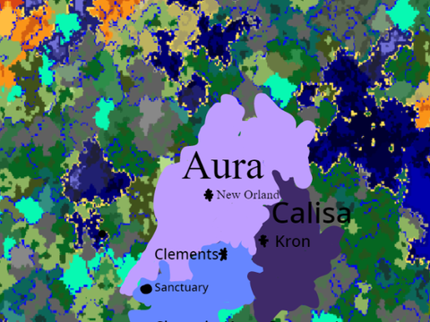 ImagineSMP: Map of the World