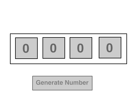 Random 4-digit number generator