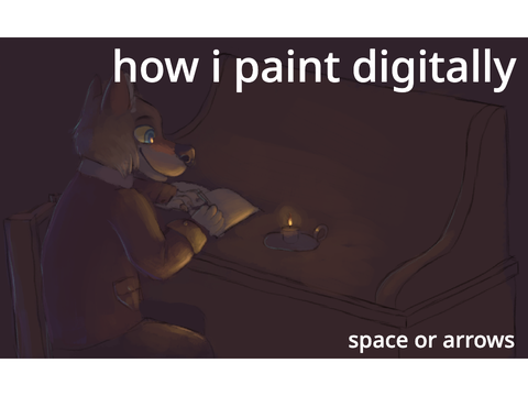 how i paint digitally