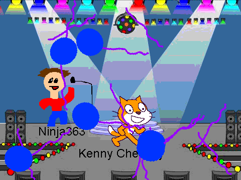 scratch party ( remix and add your own character)