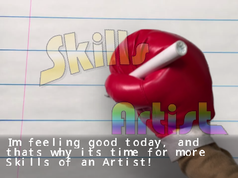 Skills of an Artist: Mobile Game Ad