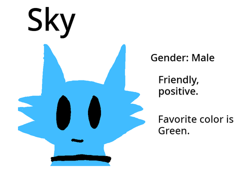 Sky character sheet