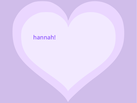 For HannaMD :D 