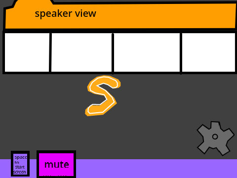 make a zoom with friend(facecam)