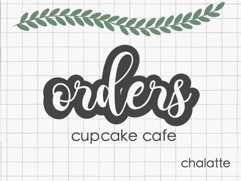 [ cafe orders ]