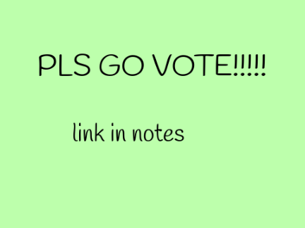PLS GO VOTE ON MY TWIN'S POLL!!!