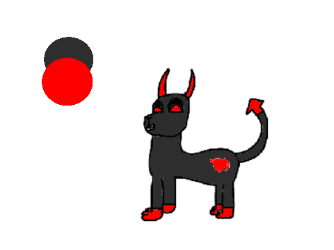 Devil Cat Art