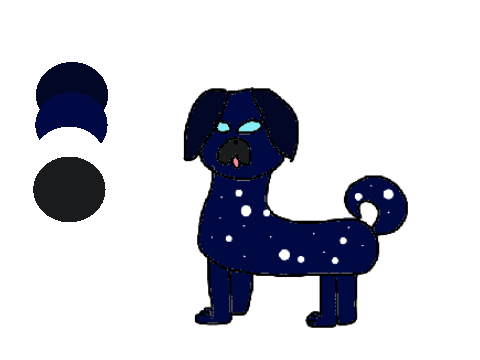 Galaxy Dog Art