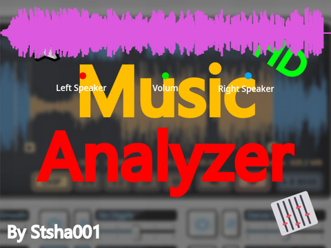 First ⚜️ HD Music ‍⚖️ Analyzer In Scratch! Scary Monsters and Nice Sprites.