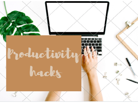 ʚ Productivity Hacks part 1ɞ
