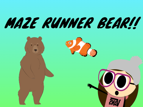 Maze Runner bear