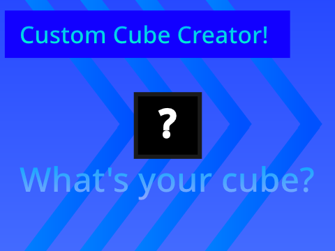 My cube