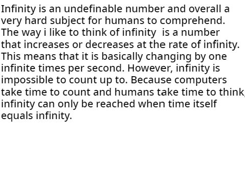 Infinity