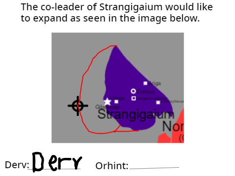 Strangigaium Land Claim 2