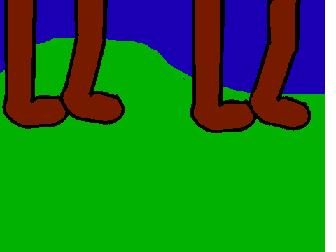 Walking cat