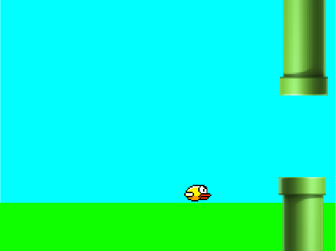 Flappy bird || Infinite platformer (mobile friendly)