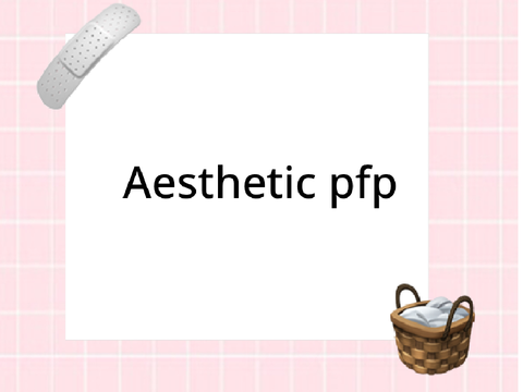 ⌨️ Aesthetic pfp ⌨️