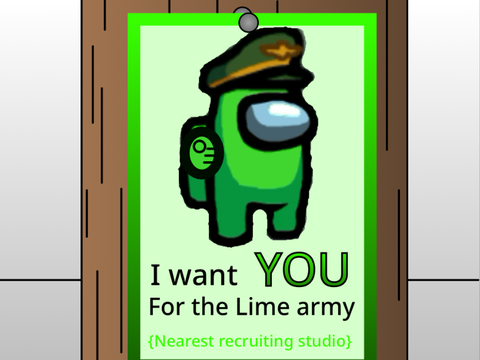 I want You for the lime army (parallax )