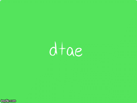 dtae - my entry