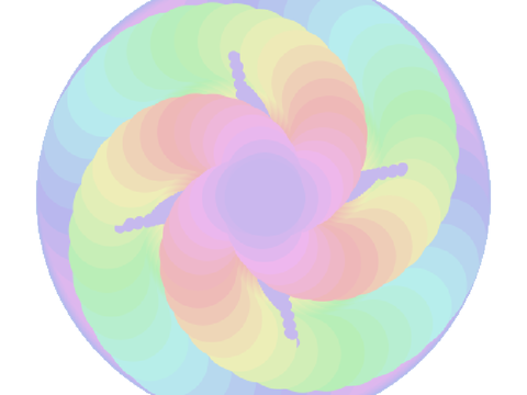 Pen animation swirl
