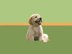 Puppy Blockshade