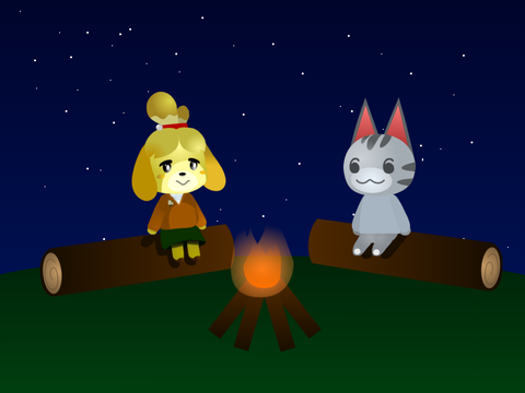 More of my boring acnh drawings xD :)