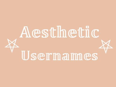 ⛧Aesthetic Usernames⛧