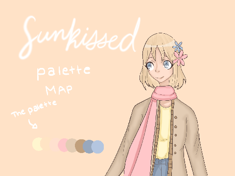sunkissed [ open palette map ] ˎˊ-