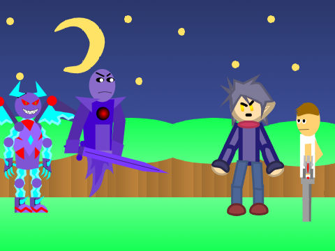 Voidstar and Gengaster VS Akira and Scientist [5]