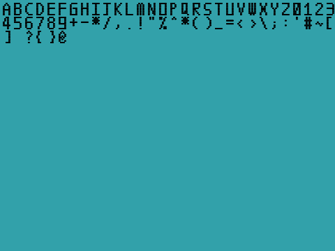 Pen font engine