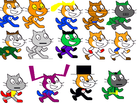 Fantasticat Four Sprites