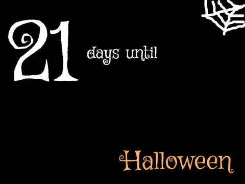 21 Days until Halloween