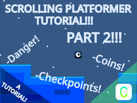 Scrolling Platformer Tutorial Part 2!!        #tutorials #all          