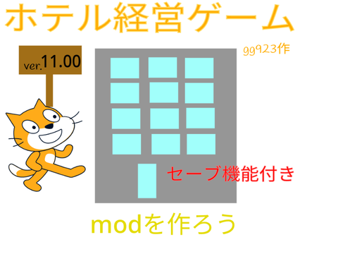 ホテル経営ゲーム　mod作成