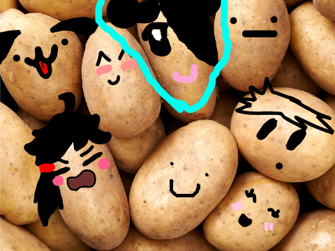 add yourself as a potato funny 
