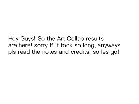 Art Collab Results 