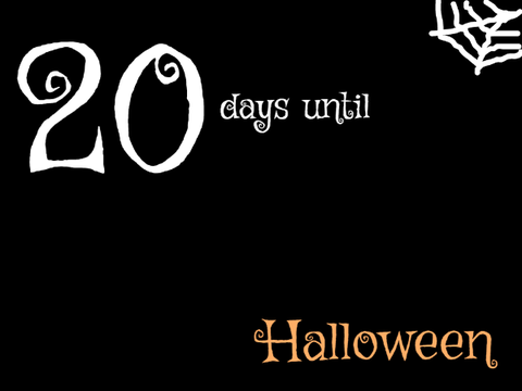 20 Days until Halloween 