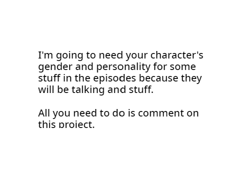 Note to ABC contestants