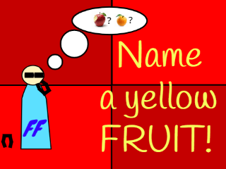 Name a yellow fruit