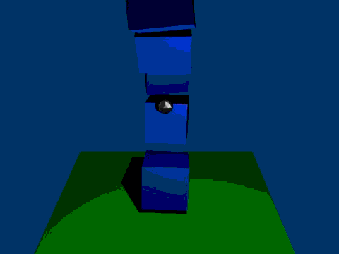 Matrix Cube Tower
