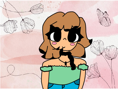 MY OC IS FINALY DONEEEEE !!!!